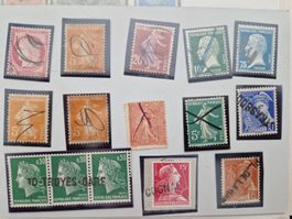 Breifmarken mit SONDERENTWERTUNG