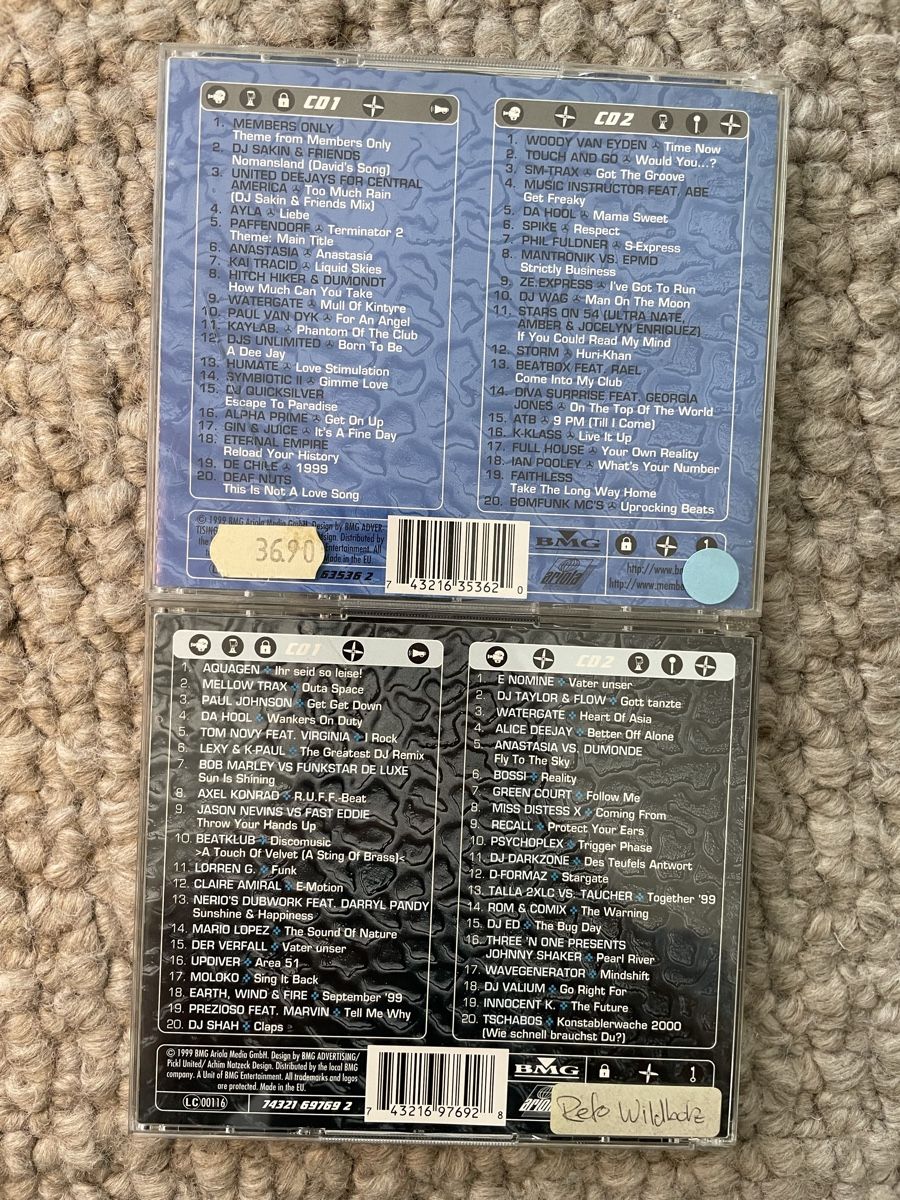 CDs: 2x Members Only (#2+#5) – Gebraucht aus Reinach AG von trigger7811 1
