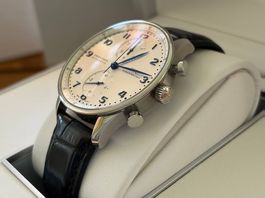 IWC Portugieser Portuguese Chronograph IW371446 - FULL SET