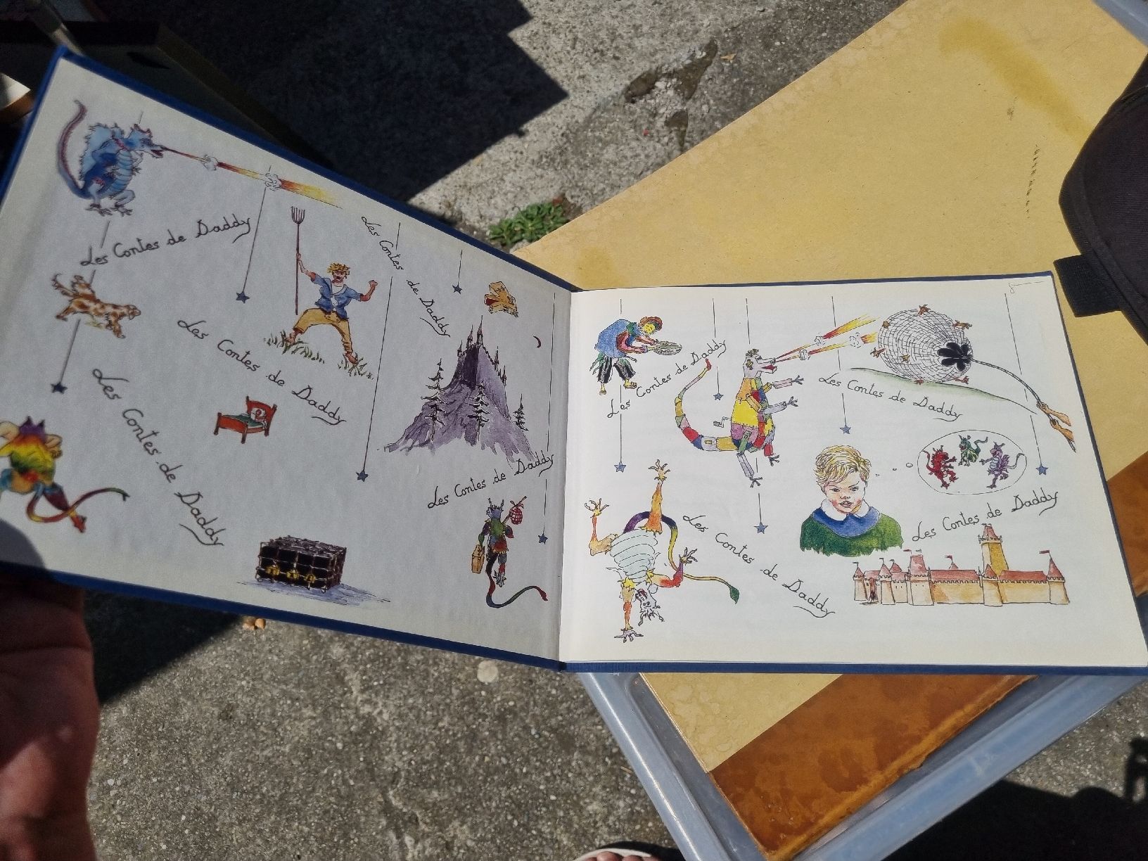 Libri: Livre Leon le Dragon "Les Contes de Daddy"  – Usato da Fribourg venduto da sal_5ln6 4