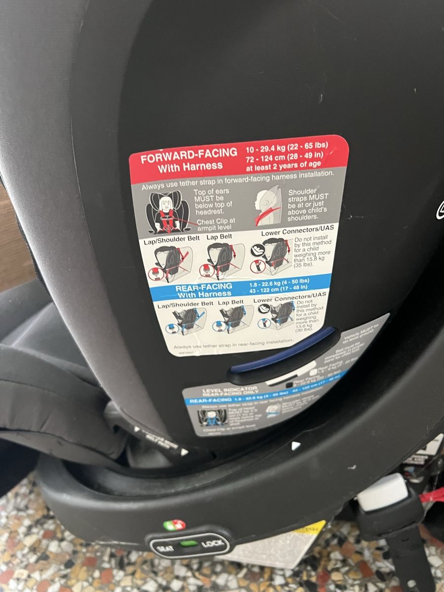 Seggiolini per auto: Evenflo Revolve360 Kindersitz grau 14 Positionen – Usato da Oberägeri venduto da rus_7vhx 3