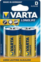 Varta Longlife 2 Stk., D, 15800 mAh