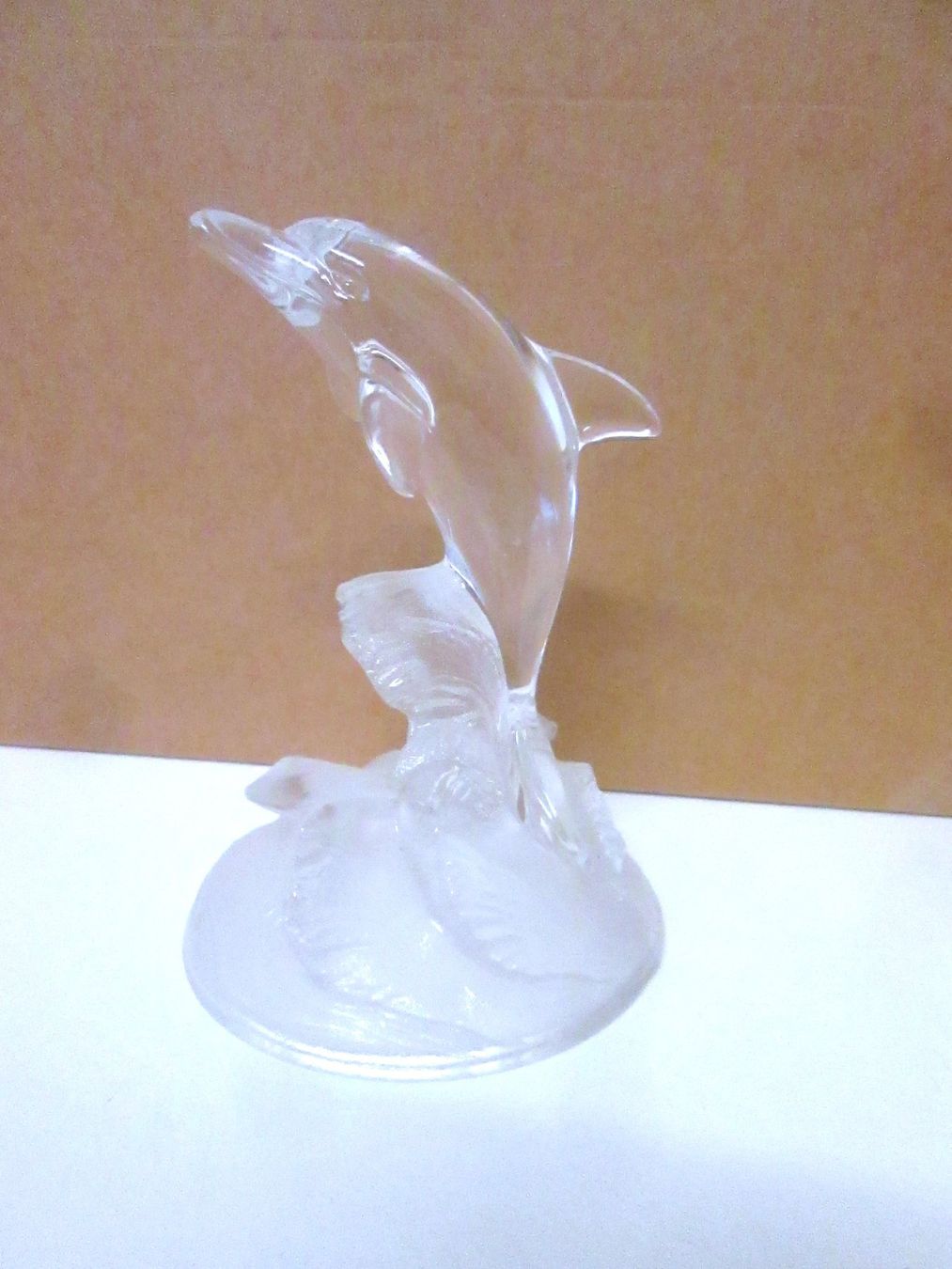 Figuren: Glasdelfin – Gebraucht aus Sementina von babucia