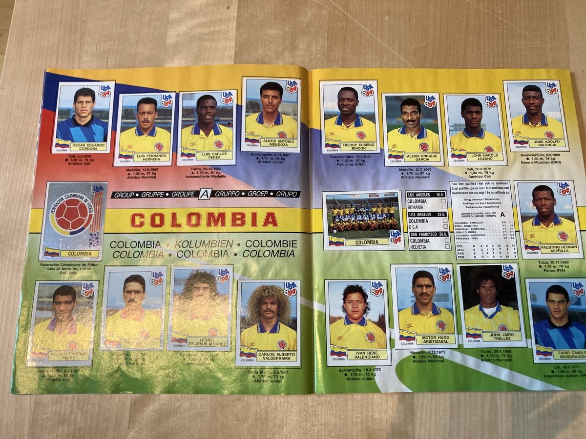 Panini Album: Panini-Album Word Cup defekt  – Difettoso da Glarus venduto da Jhuber78 1