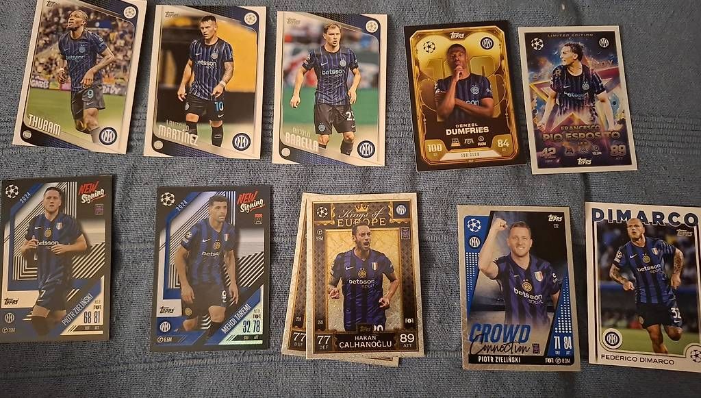 Carte collezionabili: Fussballsammelkarten Set Inter Mailand  – Usato da Pfäffikon SZ venduto da yello13 1