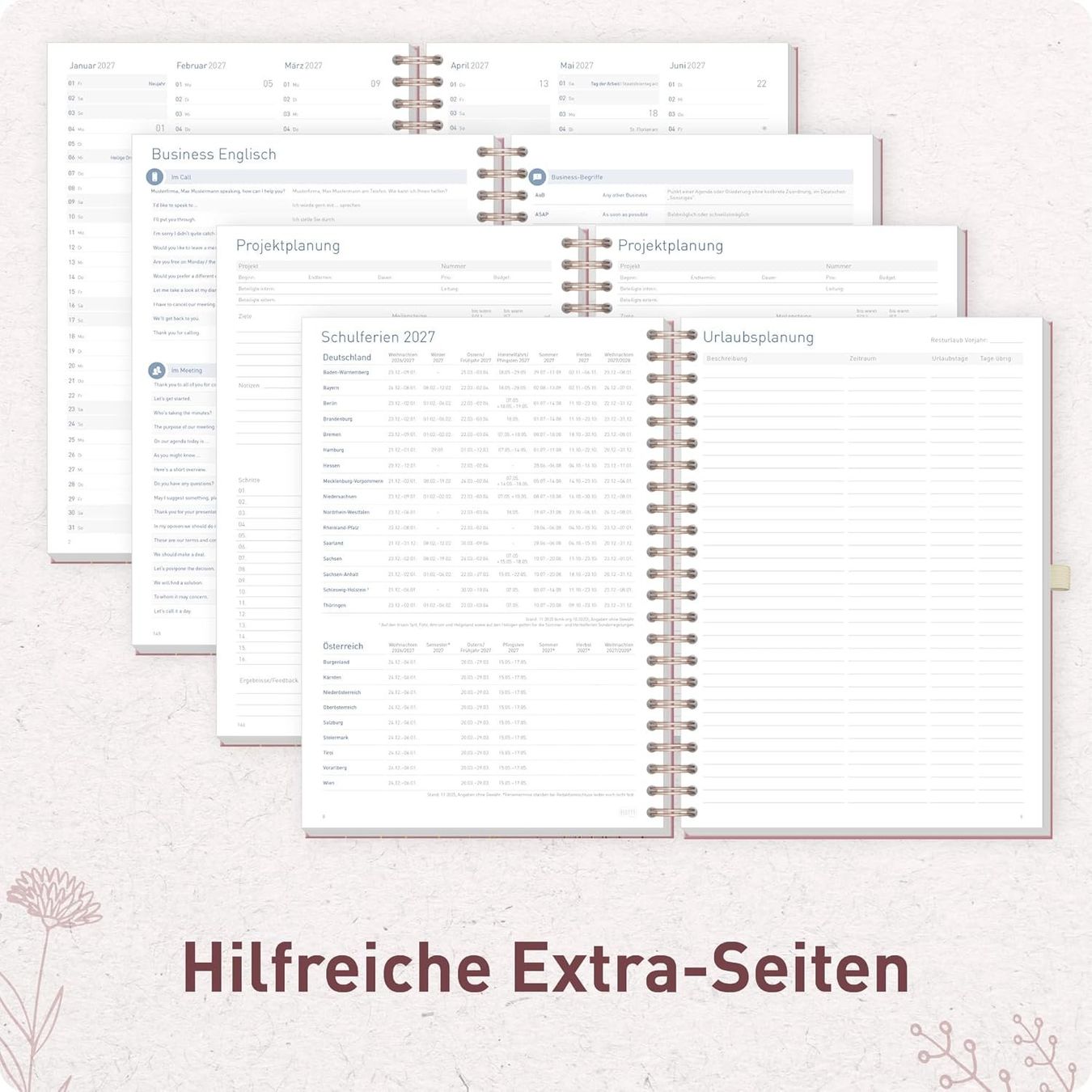 Kalender: Häfft Business-Timer 2027 A4 Wochenkalender Terminplaner – Neu und originalverpackt aus Suhr von SchnapperCH 6