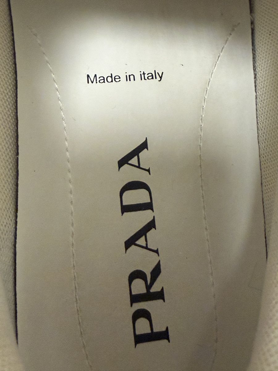 Prada Scarpe da uomo: Prada Turnschuhe weiss Grösse 41 mit Box – Usato da Liebefeld venduto da im23ph 6