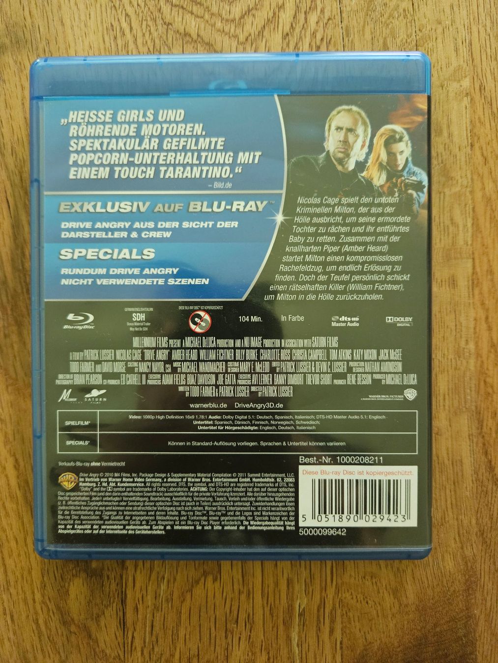 Alle DVDs: Drive angry – Gebraucht aus St.Gallen von Capsule_Corporation 1