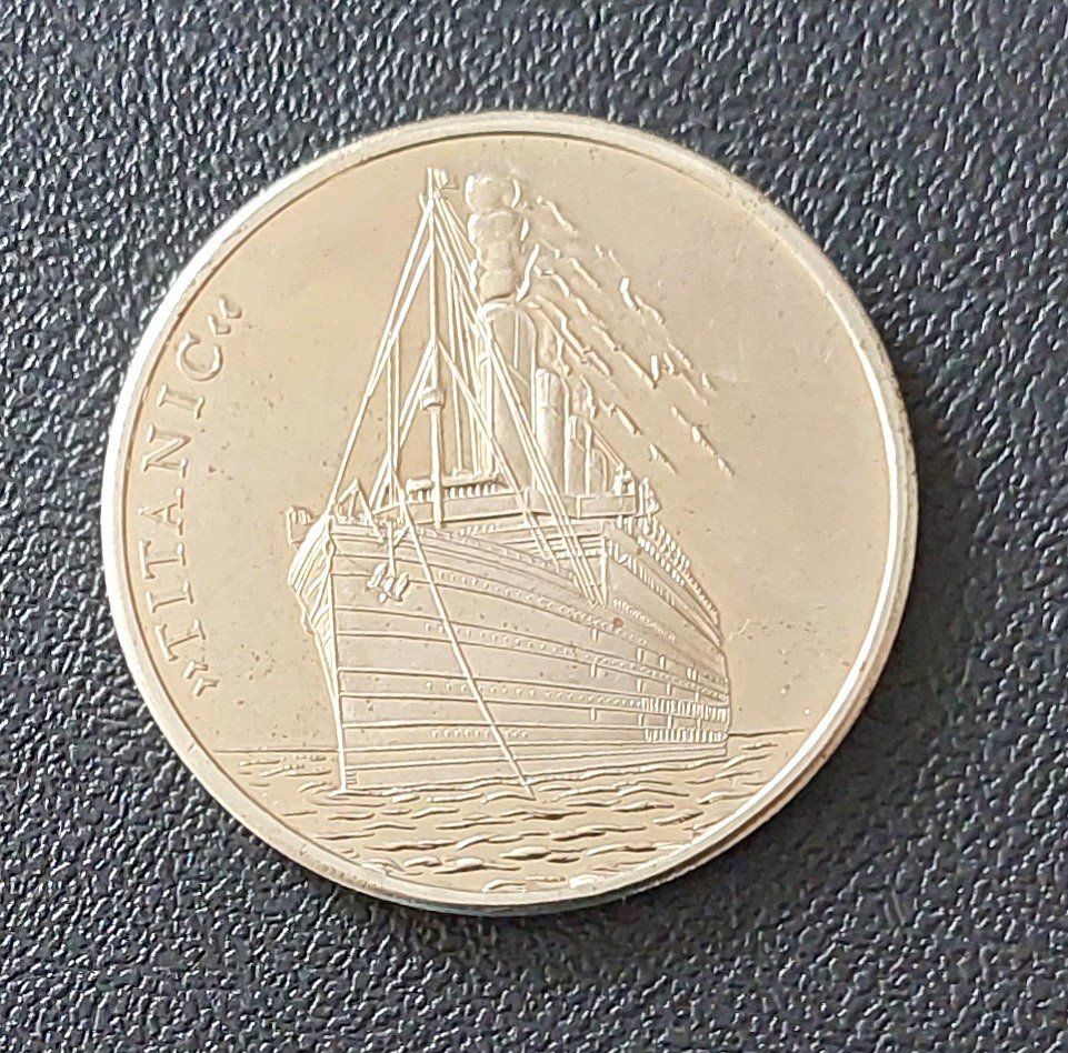 Medaillen: Medaille Titanic – Neu (gemäss Beschreibung) aus Schaffhausen von Rosenmund