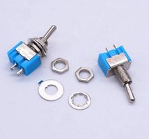 10x Mini Toggle Switch Kippschalter On/Off **2 Positionen**