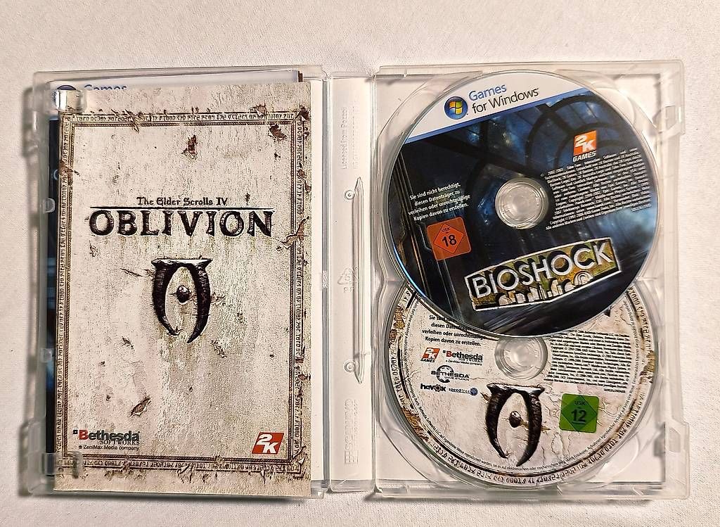 Giochi: Bioshock / Elder Scrolls IV Oblivion PC Game 2007 – Usato da Reinach BL venduto da mon_89wb 1