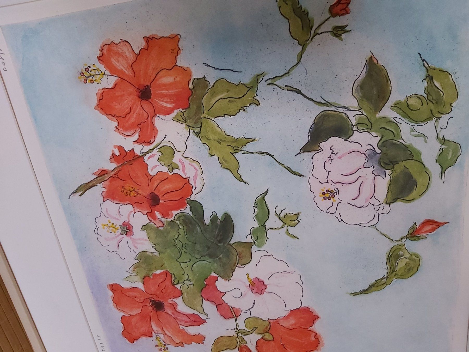 Foto & Immagini: Grösseres Silke Glättli Bild. Blumen – Usato da Winterthur venduto da Goldpipau 4