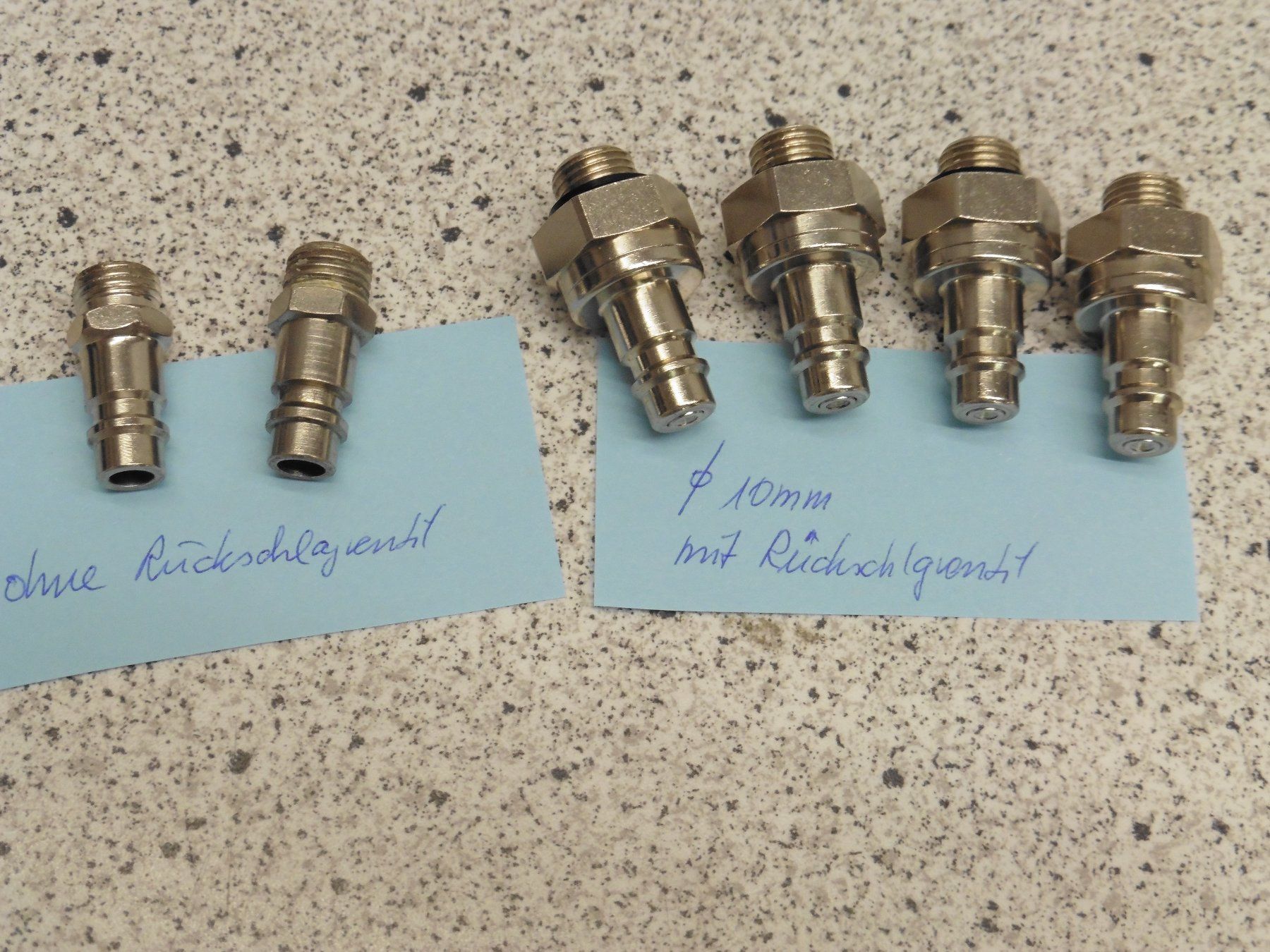 Altro per industria metallurgica: Schnellkupplungen mit Stecknippel – Nuovo (secondo la descrizione) da Mönchaltorf venduto da boesi51 3