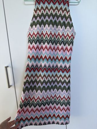 Kleid Anna Field Grösse 36 Zickzack Muster wie neu