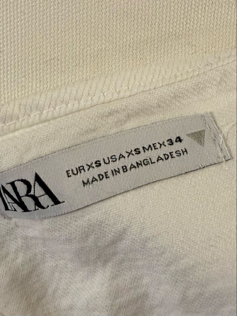 Zara Tops: Top bandeau blanc Zara, taille XS – Neu (gemäss Beschreibung) aus Châtelaine von nan_j75j 2