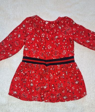 Robe rouge IKKS ❤️ - bébé fille 12M (74 cm)