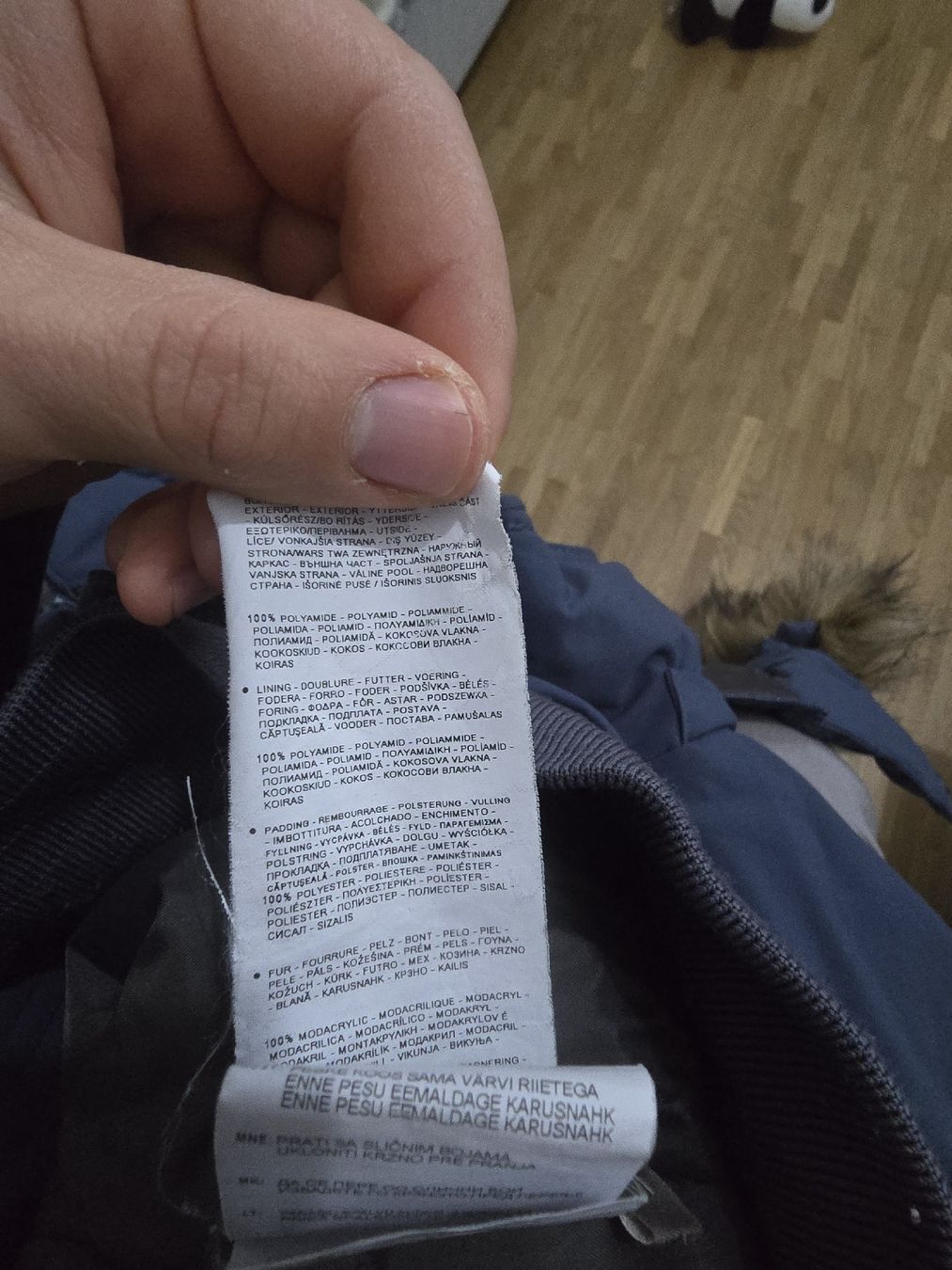 Napapijri Giacche: Napapijri winter jacket  - size M - navy – Usato da Mont-sur-Lausanne venduto da Didinho 6