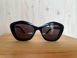 Stylische Sonnenbrille Saint Laurent SL 68 001 54  schwarz