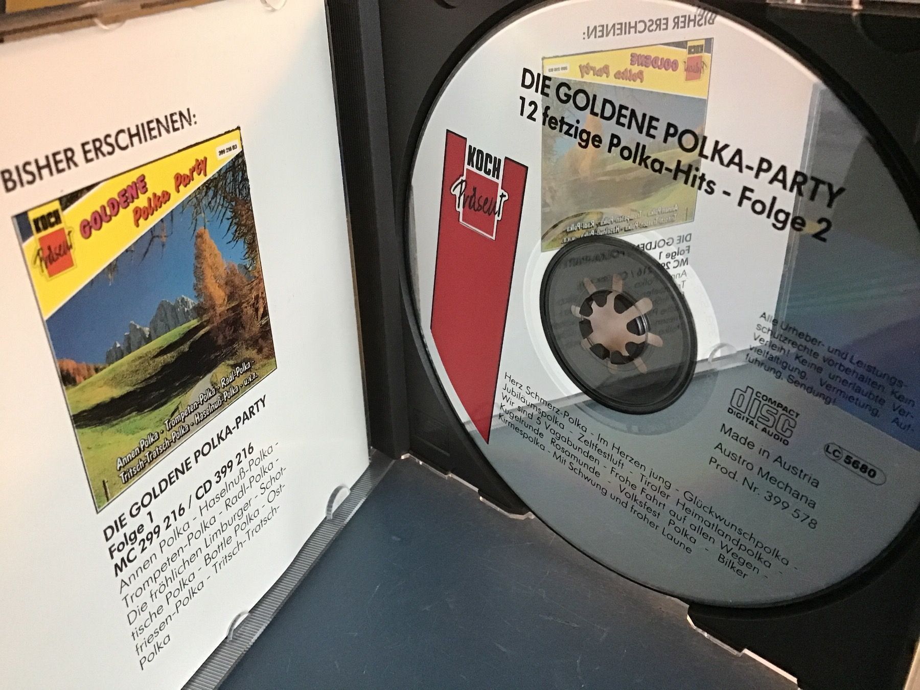 CD: Die Goldene Polka Party – Usato da Thierachern venduto da sweden08 2