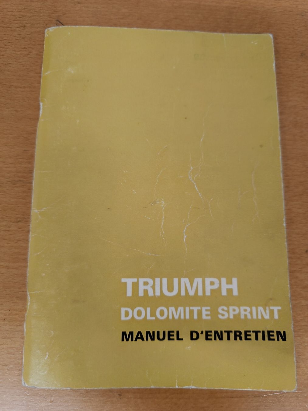 Libri: Manuel d'entretien Triumph Dolomite Sprint – Usato da Cossonay-Ville venduto da Aryann34