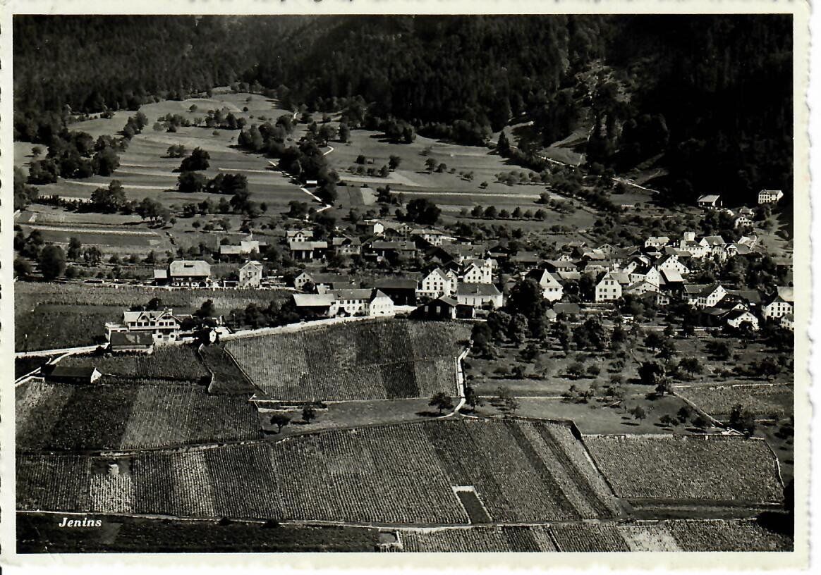 Ansichtskarten: Jenins 1936 – Gebraucht aus Hochdorf von Ziegel-16