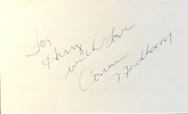 Connie Needham Autogramm signiert Karte 8x13cm