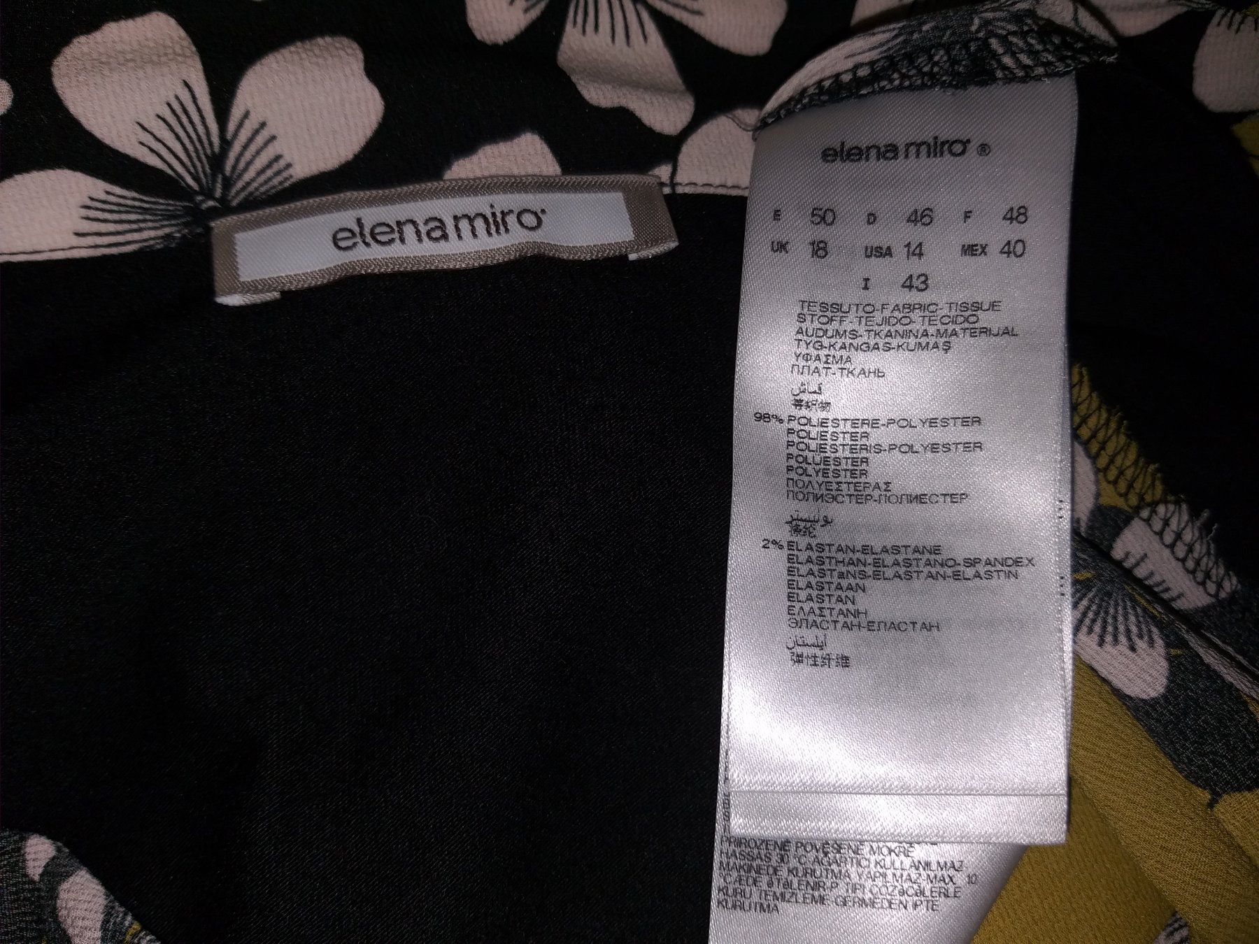 Camicette: ELENA MIRO Blouse / Bluse taille / Grosse 46 CH – Usato da Cossonay-ville venduto da Super-Price-Quality 8