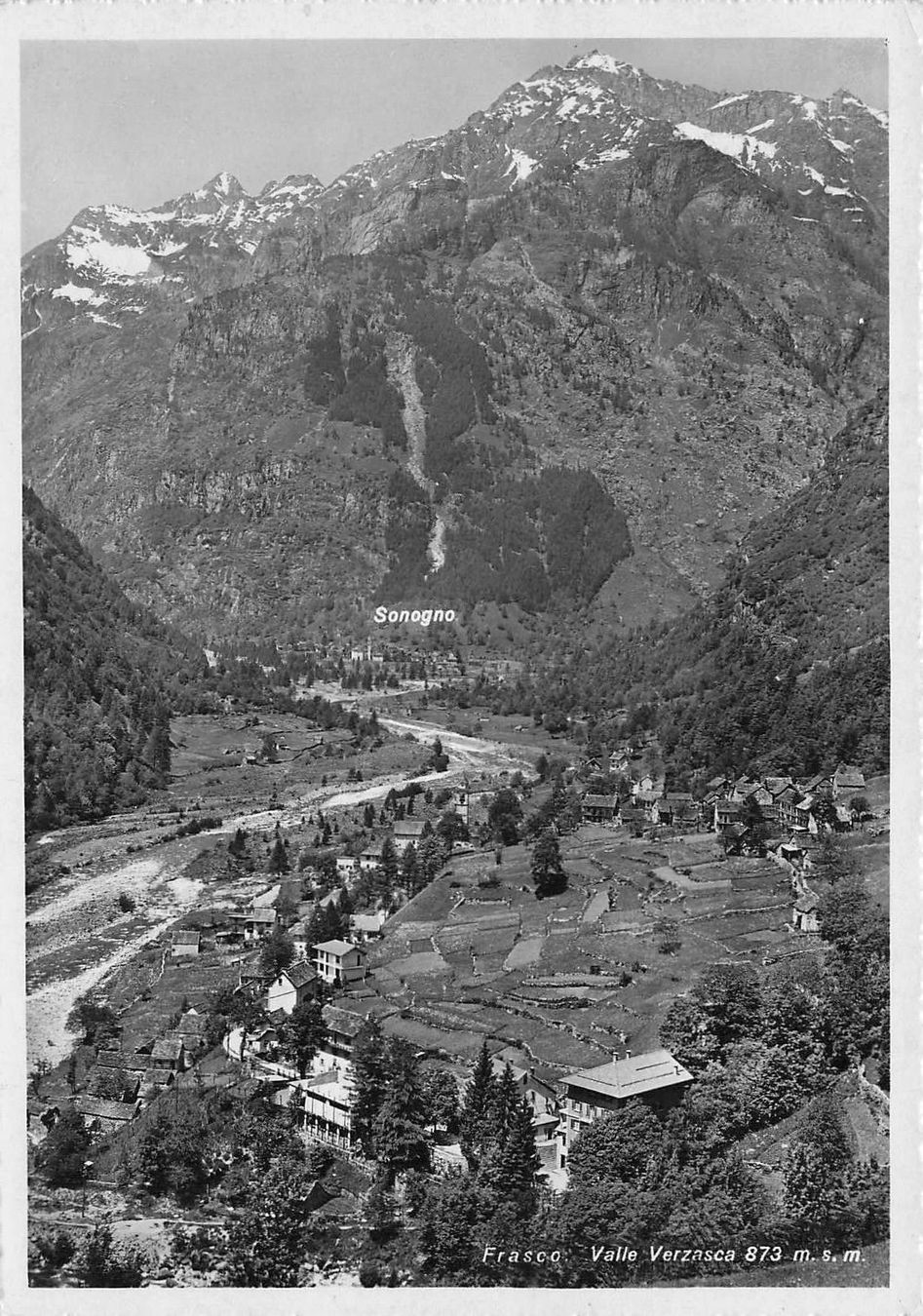 Cartoline postali: Frasco valle verzasca G – Usato da Biasca venduto da Blenio71