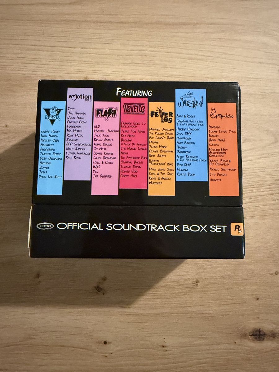 Giochi: GTA vice city soundtrack box – Usato da villars-sur-glâne venduto da azur93 2