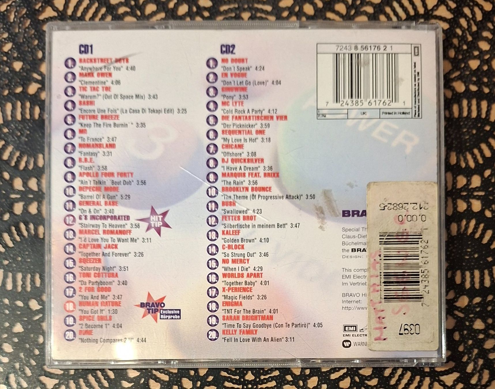 CDs: Bravo Hits 16, Doppel CD, 1997, Hit Compilation, Sampler – D'occasion à Amriswil par Celini3 1