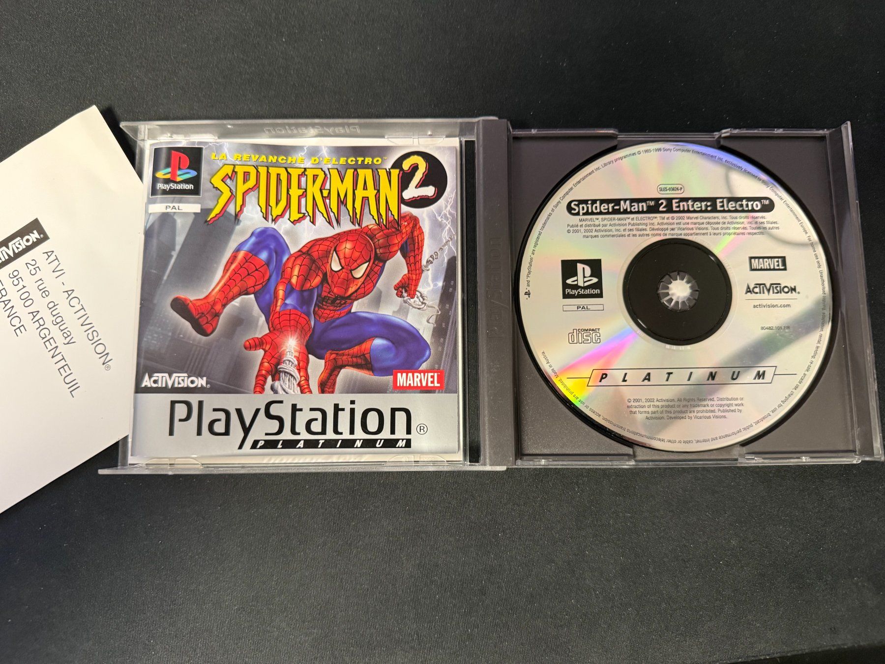 Sony Giochi: La revanche d'electron Spider-man 2 - PS1 – Usato da Pont-de-la-Morge venduto da Darfal 1