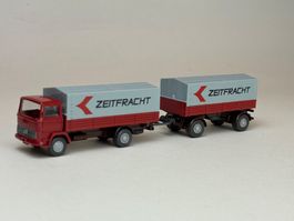 Wiking Mercedes 1317 Planenlastzug Zeitfracht