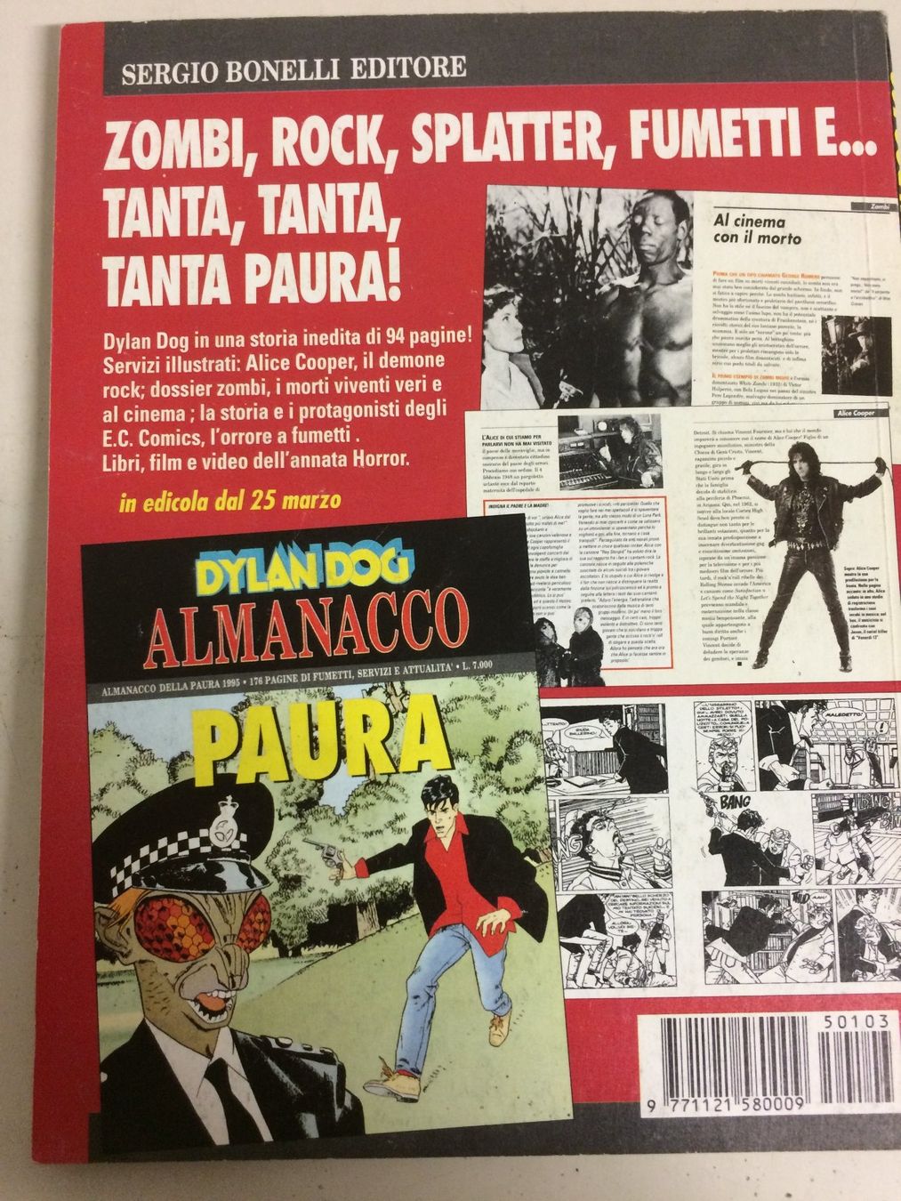 Fumetti: DYLAN DOG # 103 I DEMONI Sergio Bonelli‪ 1995 – Usato da Vezia venduto da Aquarius_Age 1