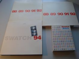 Swatch Guide1983-2000,Katalog83/92,Bücher 88/94 sihe Fotos