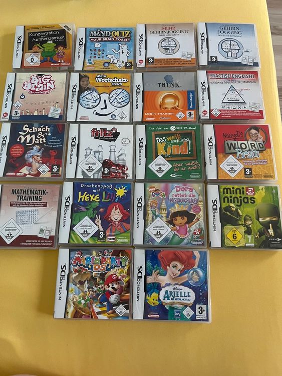 Nintendo DS Spiele 18 Stück Kaufen auf Ricardo