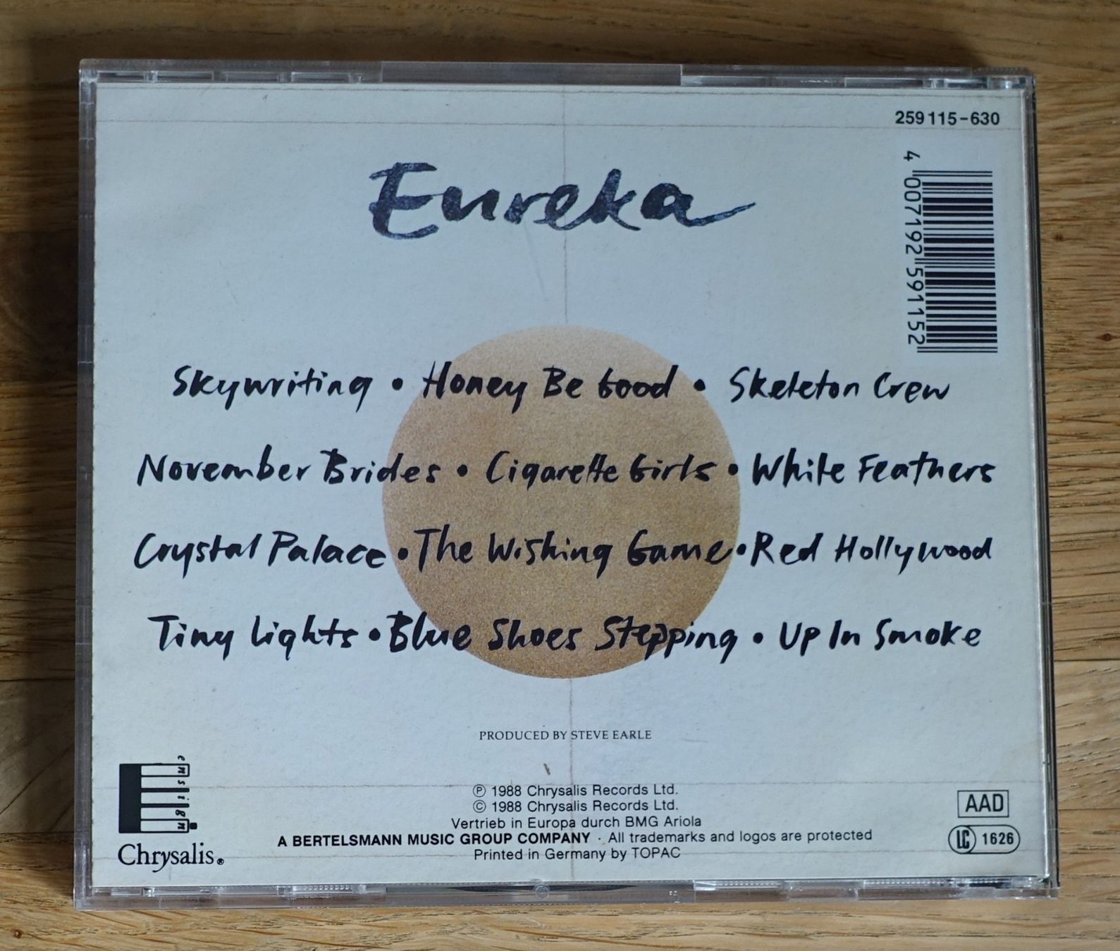 CD: The Bible – Eureka - D10 – Usato da Sessa venduto da discoverymedia 1