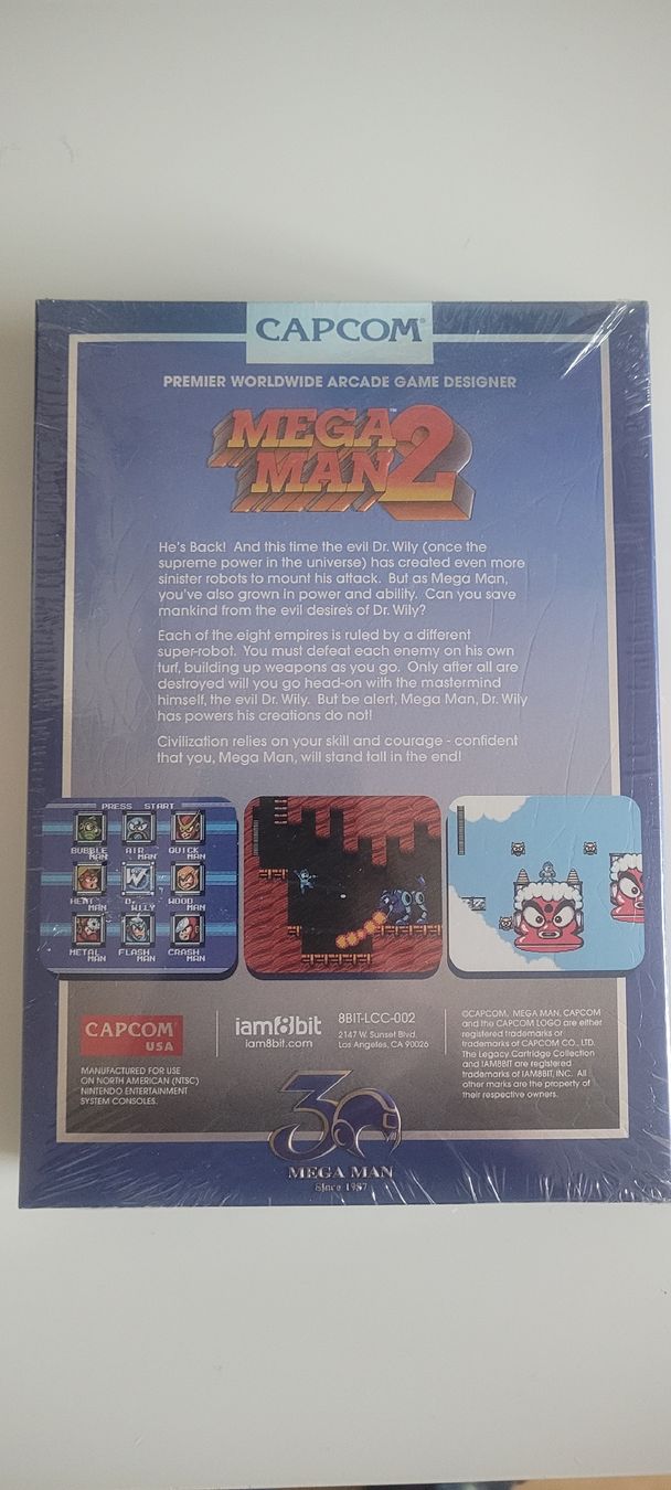 Nintendo Giochi: MEGAMAN 2 NES Limited édition – Nuovo e nell'imballaggio originale da Enney venduto da ALEX2101 1