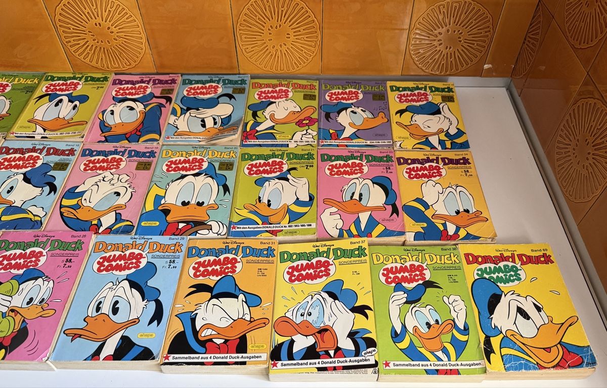 Fumetti: Donald Duck Jumbo Comic Sammlung – Usato da Gerlafingen venduto da sternrose 2