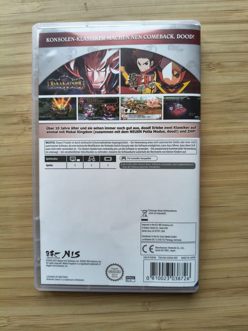 Spiele: Prinny Presents NIS Classics Volume 2 (Switch) – Gebraucht aus Riedholz von ste_96cd 3