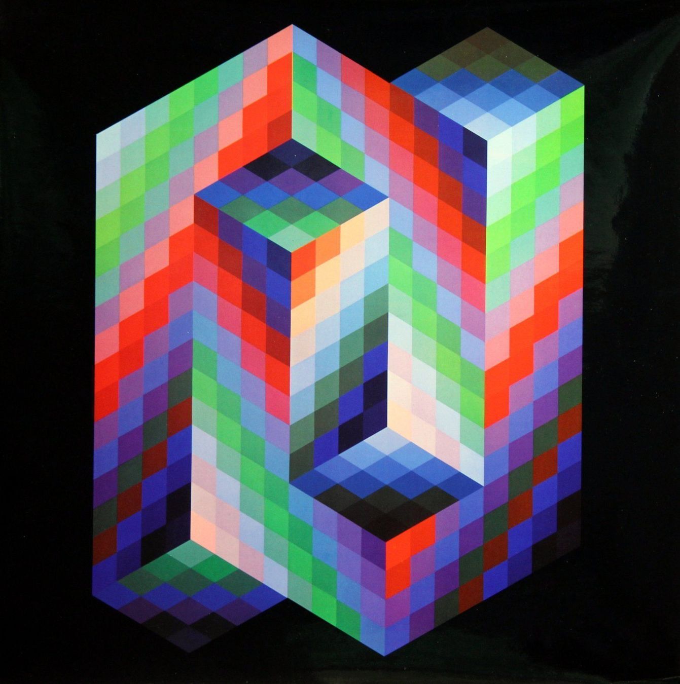 Poster & Bilder: Vasarely - Progressions 2 – Gebraucht aus Eggenwil von Joyart