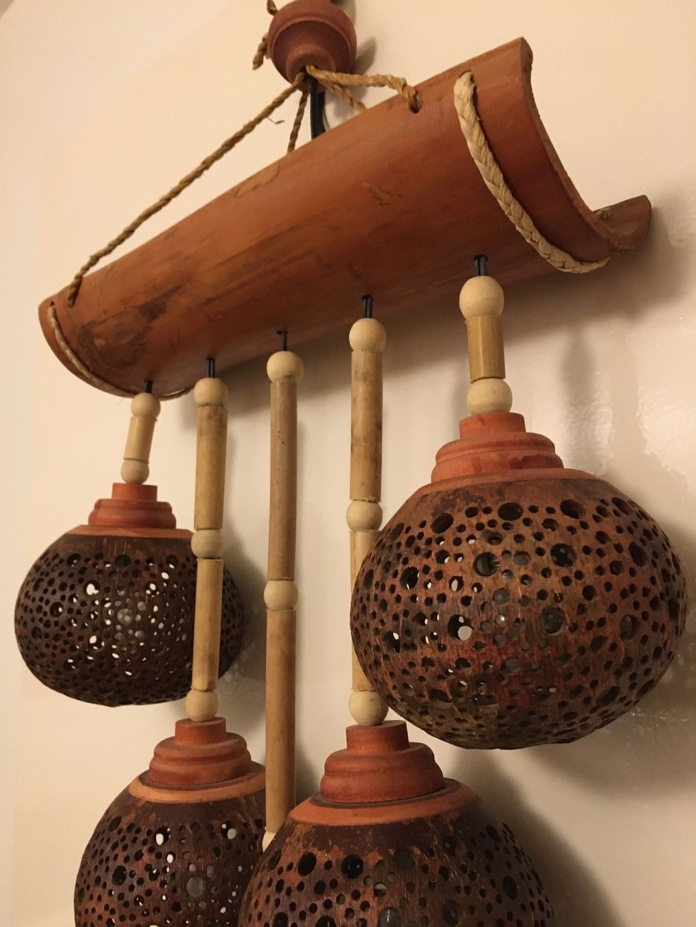 Lampade: Wunderschöne Lampe aus Thailand – Usato da Rothenburg venduto da RaSab 1