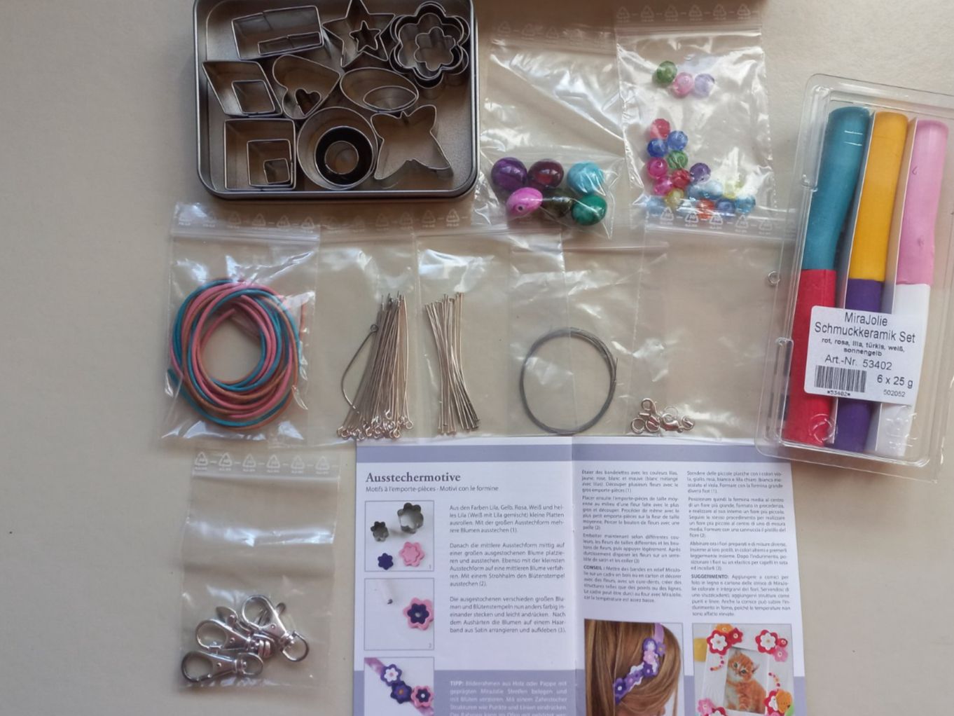 Gonis Kit bricolage: Gonis - MiraJolie Schmuckkeramik Set – Nuovo (secondo la descrizione) da Kleindietwil venduto da Omega10