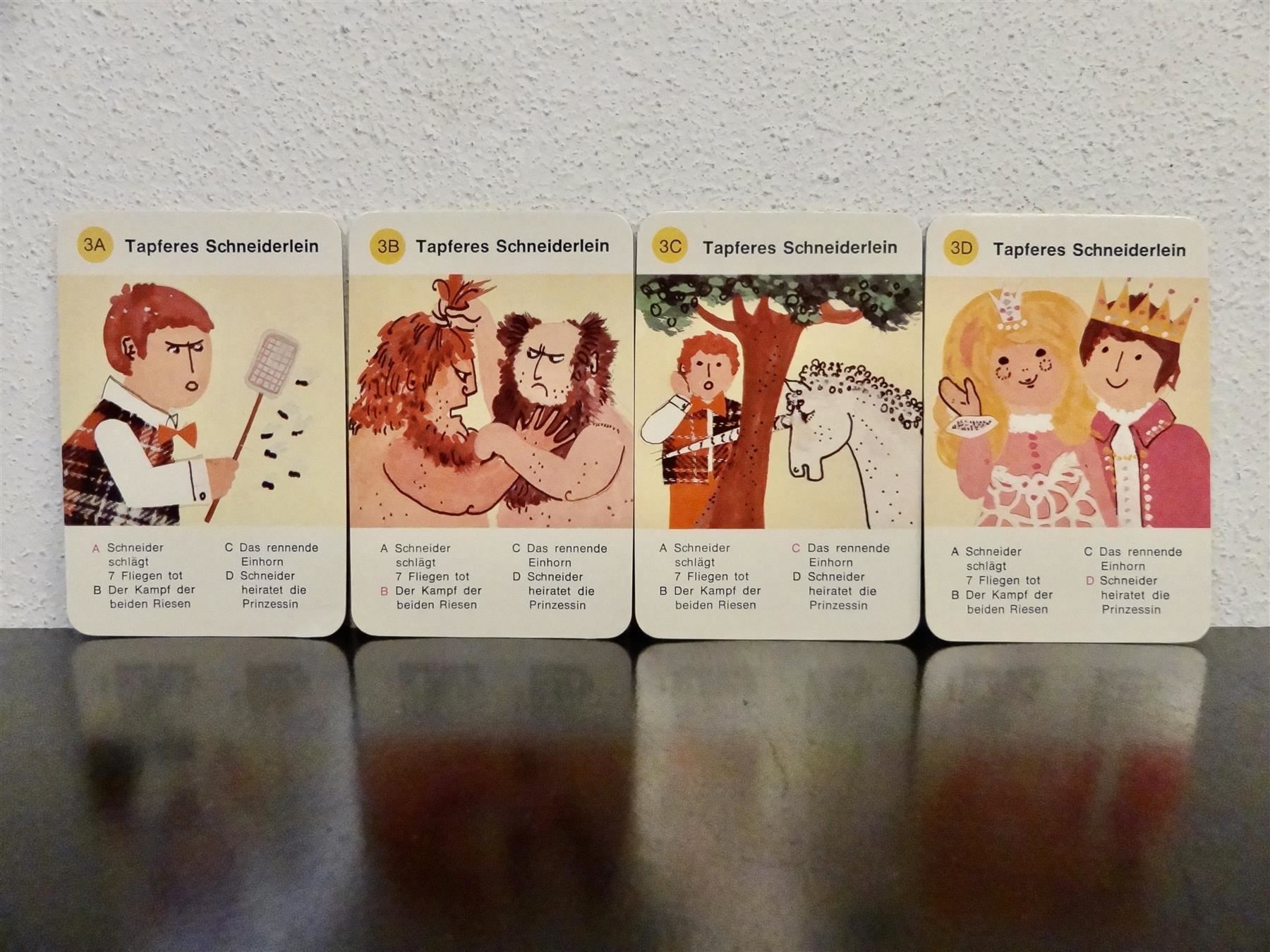 Giochi: schönes altes Quartett MÄRCHEN – Usato da Kerzers venduto da wisaundso 5