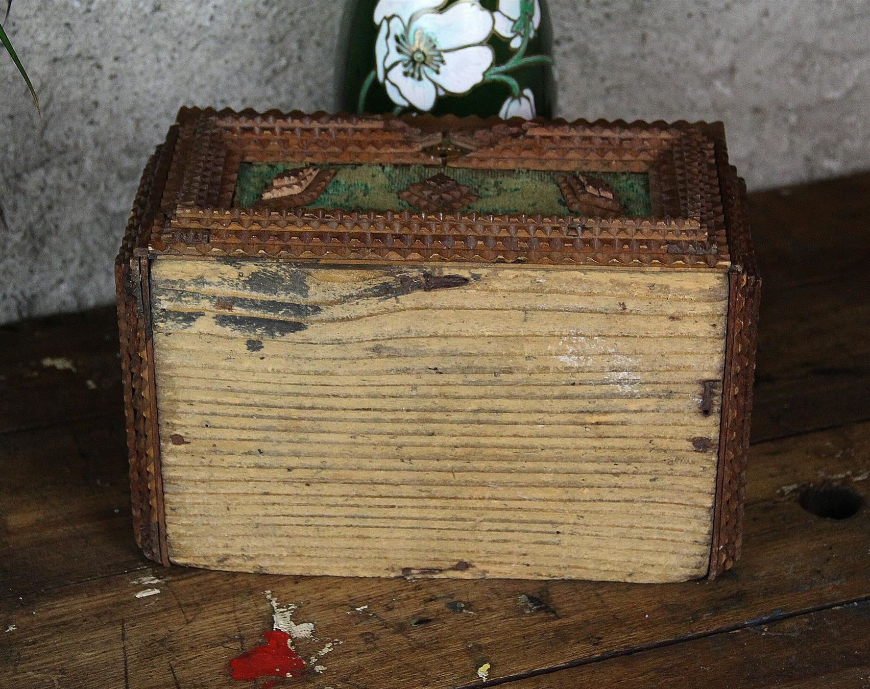 Schmuckkästen: Tramp Art, Holzbox, Zigarrenkiste, Kunst – Gebraucht aus Birrwil von brandschatz_birrwil 8