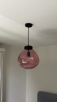 Pfister Pendelleuchte roséfarben, Design Patrick Zulauf