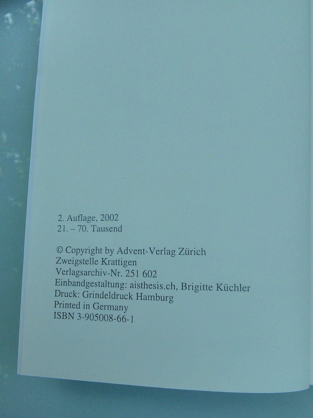 Libri: Aber am siebten Tag.... - Ein fast vergessenes Geschenk – Nuovo (secondo la descrizione) da St. Gallen venduto da elk2020 3