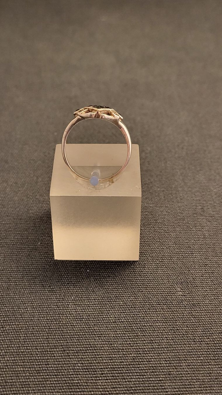 Anelli: Silberrring mit Markasiten – Usato da Basel venduto da spinne02 3