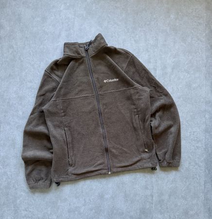 35. Veste polaire Columbia marron, taille M