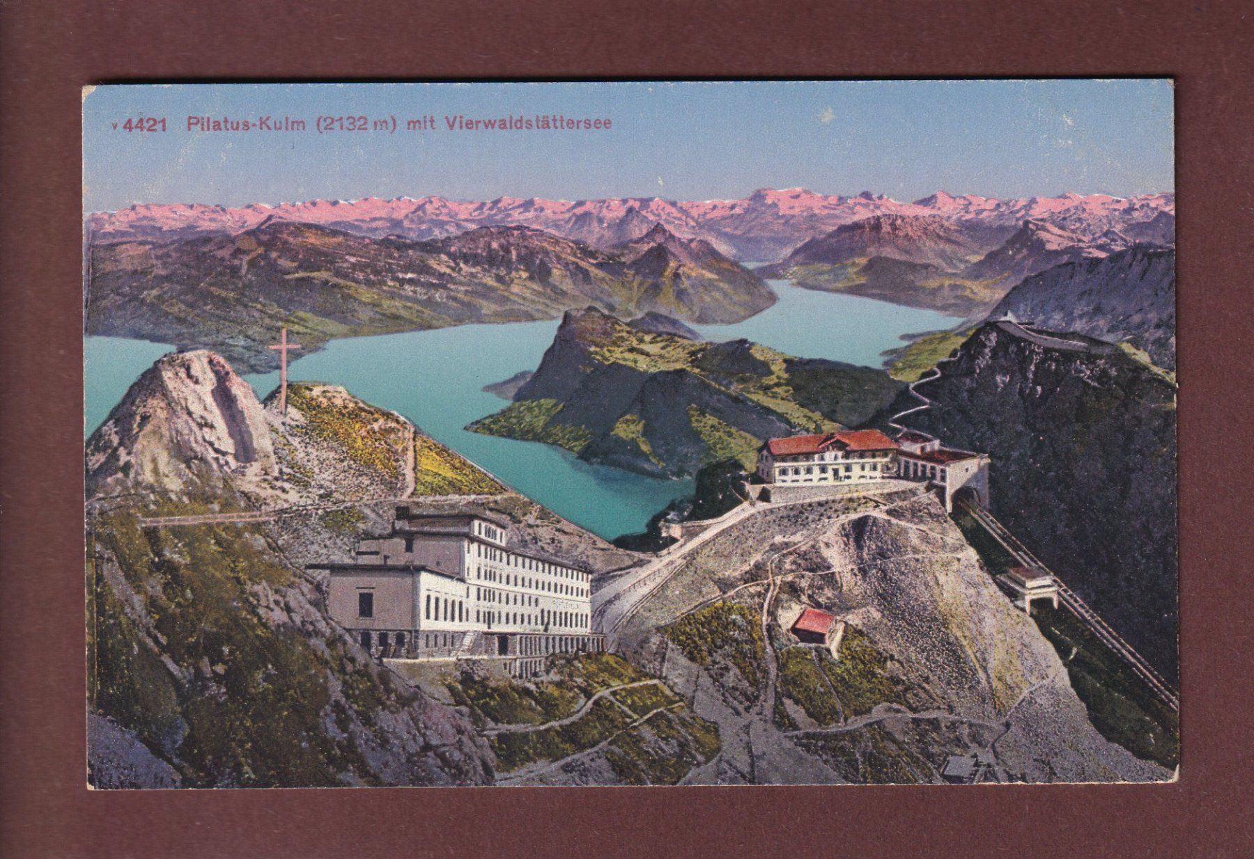 Ansichtskarten: PILATUS-KULM – Gebraucht aus Pully von nicecards-shop