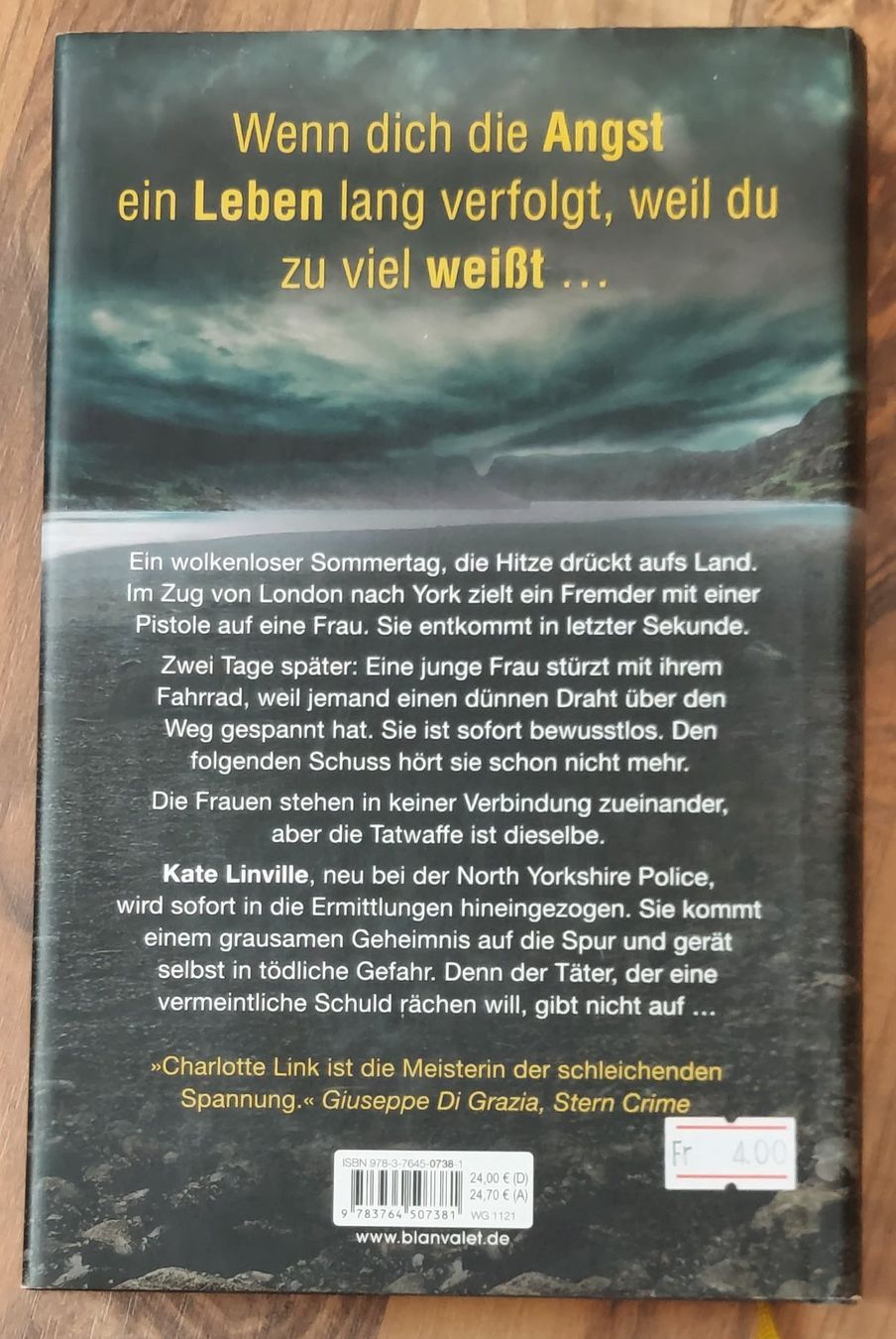 Libri: CHARLOTTE LINK - OHNE SCHULD – Usato da Steckborn venduto da Quo7 1